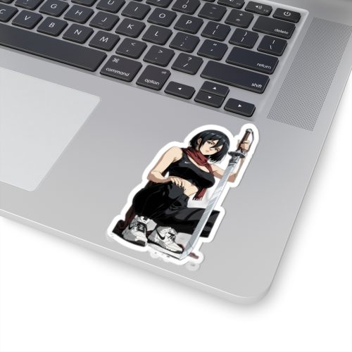 0142 Mikasa Ackerman Waifu Sticker - Image 5