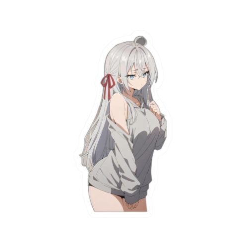 0330 Alya Kujo Relaxed Mood Sticker - Image 4